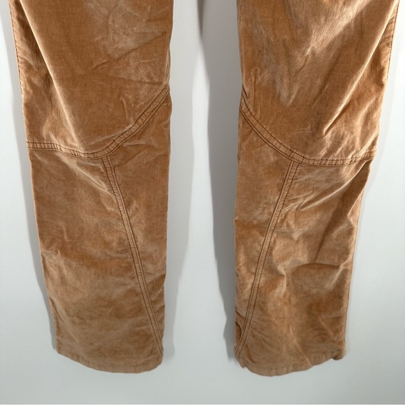 Free People Hit Back Slim Flare Corduroy Amber Pants - Picture 11 of 13